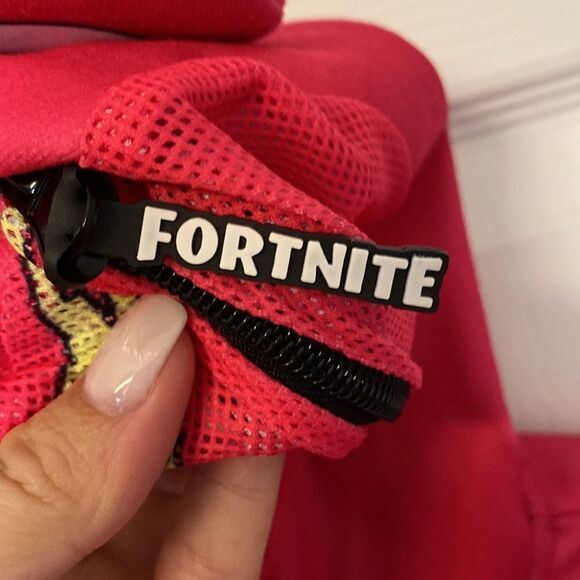 Fortnite Cuddle Team leader Zip Up- pink bear- size medium - Picture 7 of 14